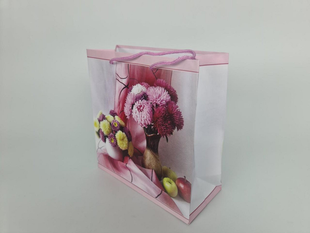 Пакет бумажный подарочный квадратный 23*24*10(артKV-109) (12 шт) Харьков - изображение 4