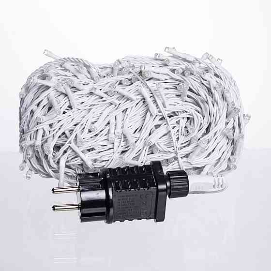 Garlando Гірлянда Нитка вулична 30 м 300 LED білий провід Синій CF300L30MWBL Коломия