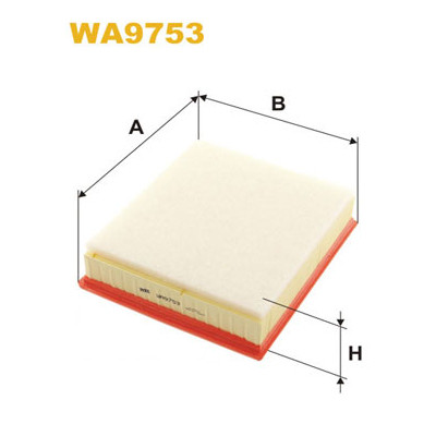 Воздушный фильтр для автомобиля Wixfiltron WA9753 Винница - изображение 1