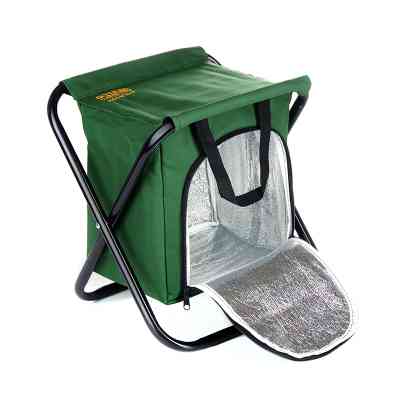 Стул складной СИЛА 27х32х33 см сталевий каркас D16mm з термосумкою (960767) Винница