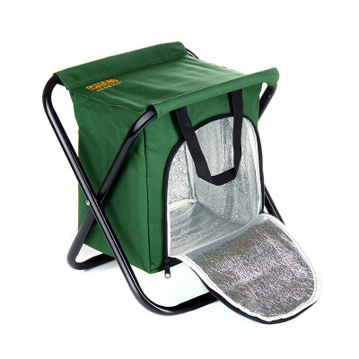 Стілець складаний СИЛА 27х32х33 см сталевий каркас D16mm з термосумкою (960767) Вінниця - фото 2