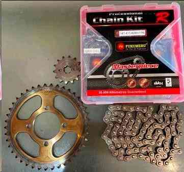 Зірки трансмісії (пара) Delta 428-14T + 428-41T (+ланцюг 128) Мукачево