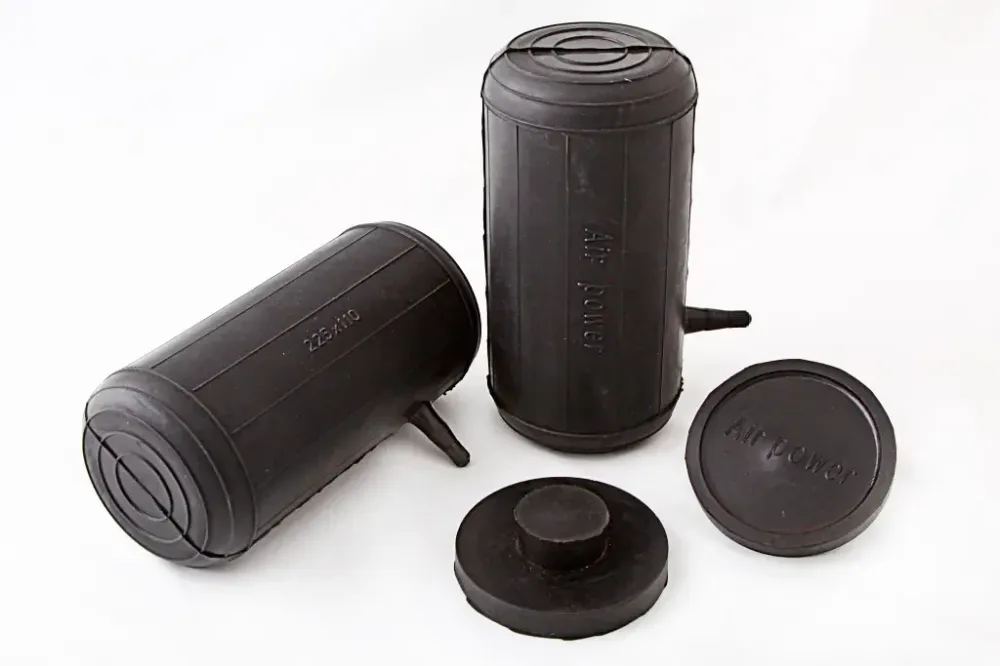 Подушка надувная в пружину 110*225мм/0.8бар Air power (2 шт., 2 подставки, штуцер сбоку) Винница - изображение 1