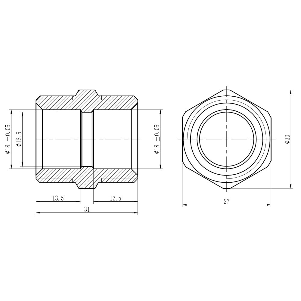 Муфта обтискна Thermo Alliance Forte 20х3/4" НР SF172W2020 Київ - фото 2