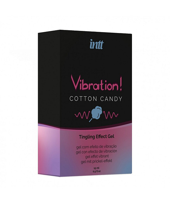 Жидкий вибратор INTT VIBRATION COTTON CANDY 15 ml Sex Aura Киев - изображение 3
