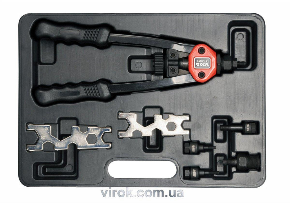 Заклепочник дворучний YATO для нітогайок М5-12 мм, L=330 мм [5] Одесса - изображение 1