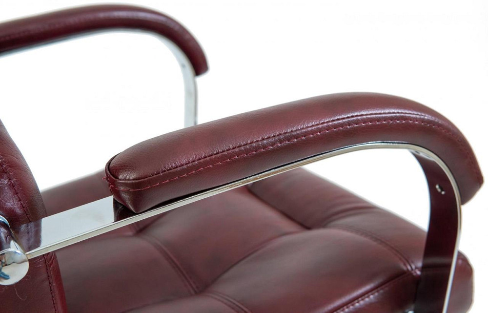 Офісне Крісло Керівника Richman Virginia Madras Bordo Хром М3 MultiBlock Бордовий Київ - фото 4