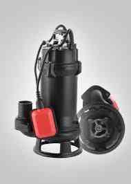 Насос дренажно-фекальний KOER WQD 20 -15-1,5 FREZA, корпус чавун(фреза) Н=15М,Q=18кбМ,P=1500 Вт, 2" Харків