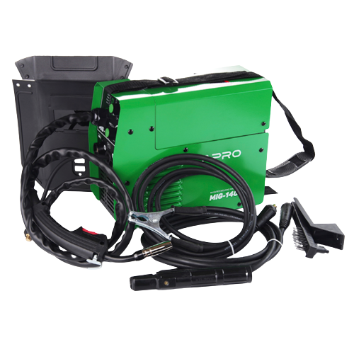 Зварювальний напівавтомат інверторний 0,8-1мм MIG-140 20-140А ел.4мм 3+2,5+2м APRO Житомир - фото 8