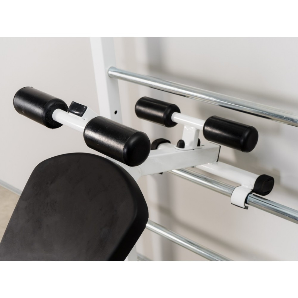 Шведська стінка спортивна Terminator White для дітей та дорослих посилена металева для всієї родини Кам'янське - фото 10