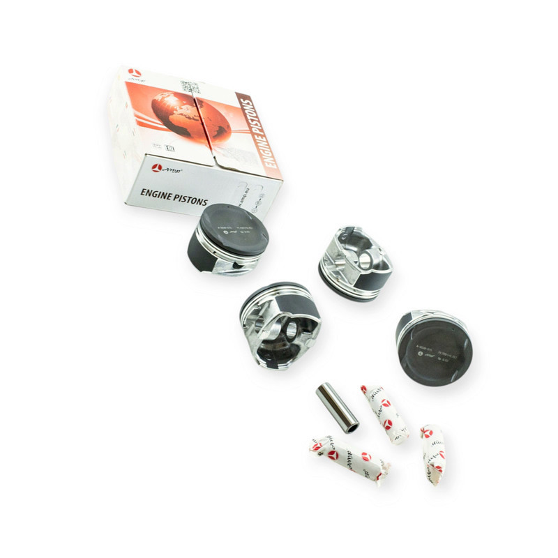 Поршня Lacetti 1,6 с пальцами (AMP) стандарт (79.00) анодированные Авео, Мукачево - изображение 1