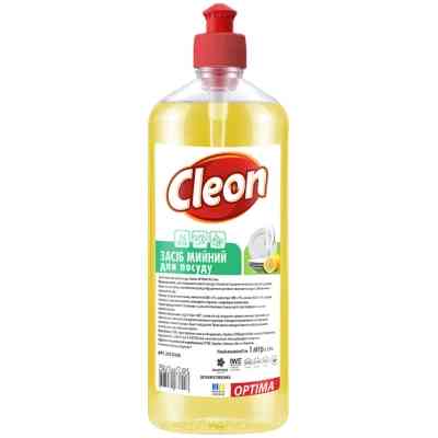 Засіб для ручного миття посуду Cleon Лимон 1 л (4820289450183) Вінниця