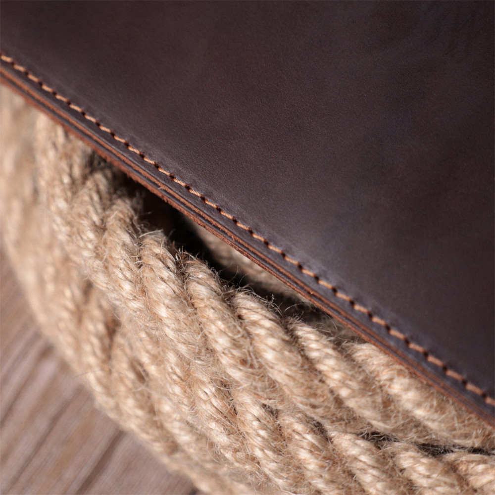 Вертикальний гаманець унісекс із натуральної шкіри Vintage sale_15083 Коричневий Київ - фото 10