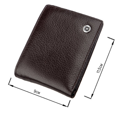 Гаманець Boston Шкіряний Коричневий (18829) Вінниця - фото 3