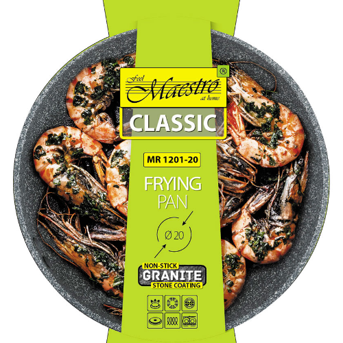 Сковорідка d26см а/п Granite MR-1201-26 Maestro Житомир - фото 6