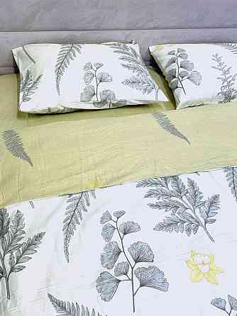 Ecotton Комплект постільної білизни Ecotton полуторний 150х215 см Польові квіти на білому 24305 Киев