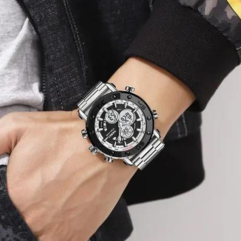 Годинники наручні SKMEI 1636SIWT, SILVER-SILVER, 10246 Дніпро - фото 4