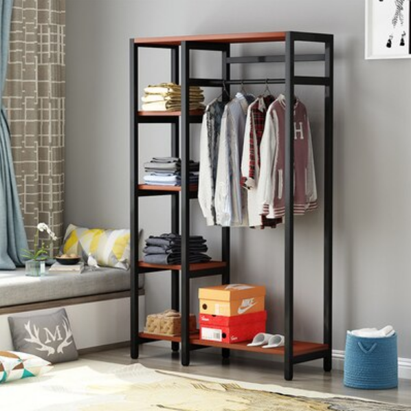 Стійка вішалка для одягу "Маломир" венге-мускат Миколаїв - фото 1