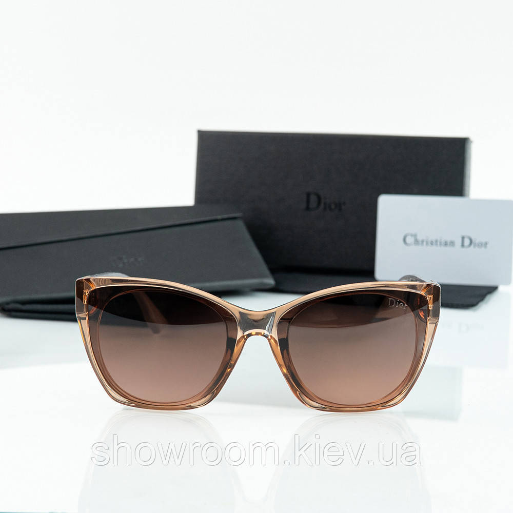 Женские брендовые солнцезащитные очки Dior (9488) Киев - изображение 2