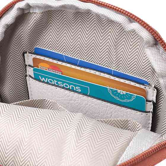 Жіноча сумка через плече з отвором для навушників з екошкіри Білий (Vintage) Київ