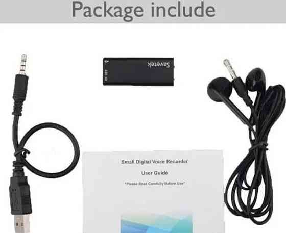 Міні диктофон  Savetek 200 8,16,32Gb 30 часов беспрерывной записи. Харків