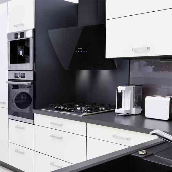 Рециркуляционный комплект для вытяжки Annabelle 60 595 м³/ч сенсорный фитинг черный (Германия, читать Ровно