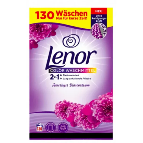 Порошок для стирки цветных вещей Lenor аметист 8,45 кг, 130 стирок Львов