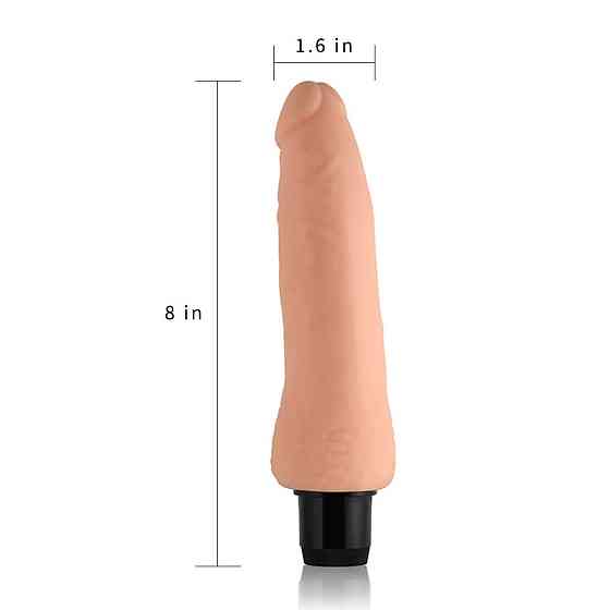 Реалистичный вибратор - Xtreme Feel Vibrator Flesh 8