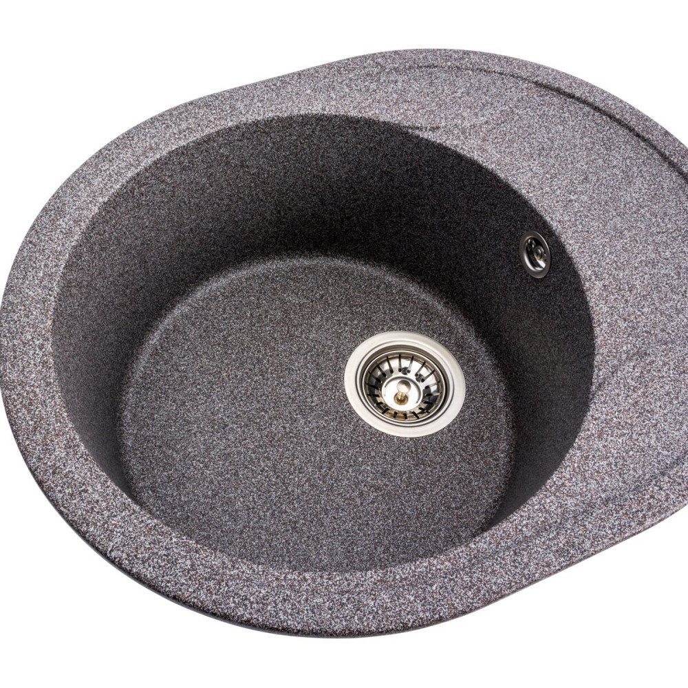 Гранітна мийка для кухні VALESO ONYX 5847 матова Мікс Коломыя - изображение 2