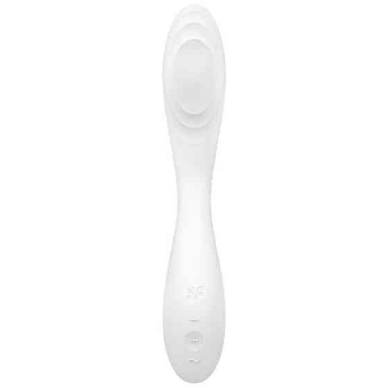 Вібратор із перлинною стимуляцією точки G Satisfyer Rrrolling Pleasure White Sex Aura Київ