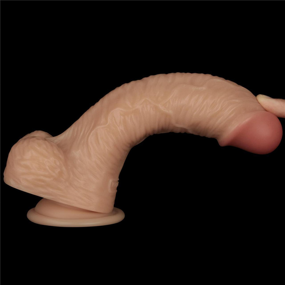 Реалістичний вібратор - Vibrating Power Basics Cock 8.5" Sex Aura Київ - фото 9