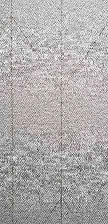 Шпалери вінілові на флізеліні Rasch Golden Hour метрові смуги фігури під мішковину кави з молоком Київ