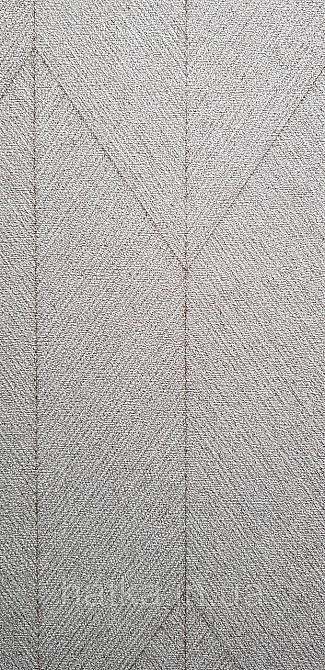 Шпалери вінілові на флізеліні Rasch Golden Hour метрові смуги фігури під мішковину кави з молоком Київ - фото 2