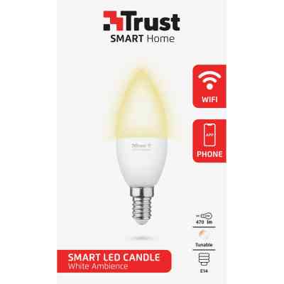 Умная лампочка Trust E14 470 Lumen, 1800-6500k, white (71284_TRUST) Винница