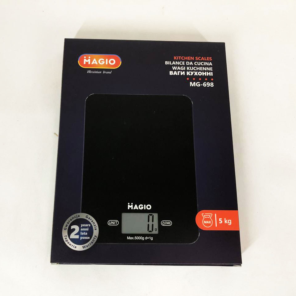 Кухонні ваги з дисплеєм ваги Magio, Ваги вага для кухні, Мірні ваги для кухні Точні WR-76 Івано-Франківськ - фото 1