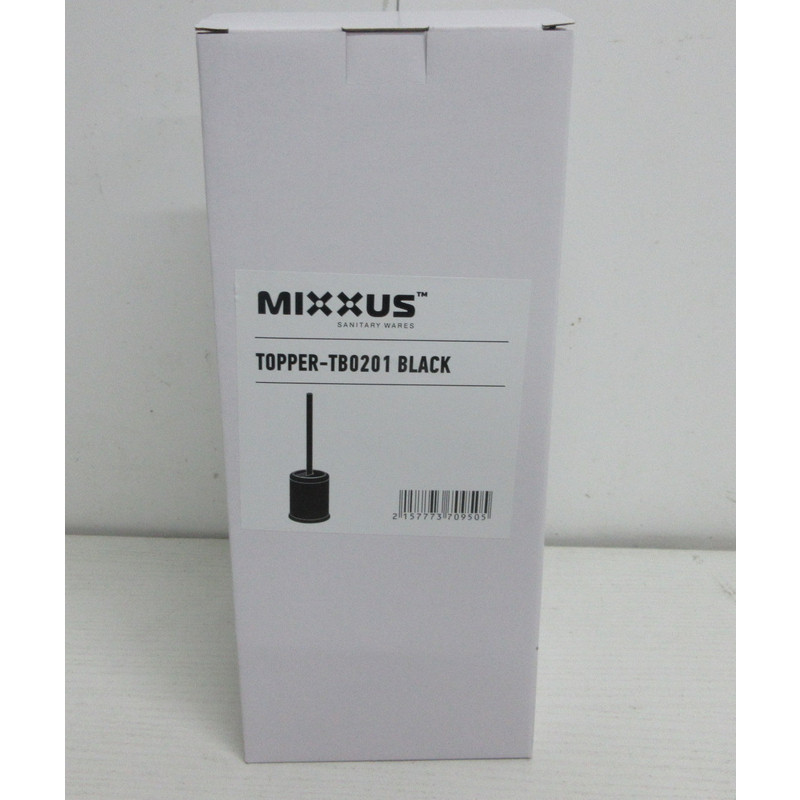Ершик для унитаза напольный Mixxus Topper-TB0201 Black цвет черный (MI7095) Киев - изображение 4