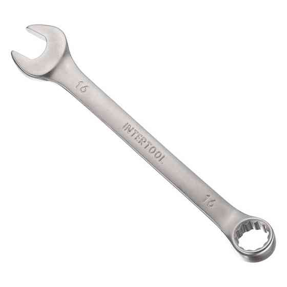 Ключ комбінований 16мм Cr-V INTERTOOL HT-1216 Київ