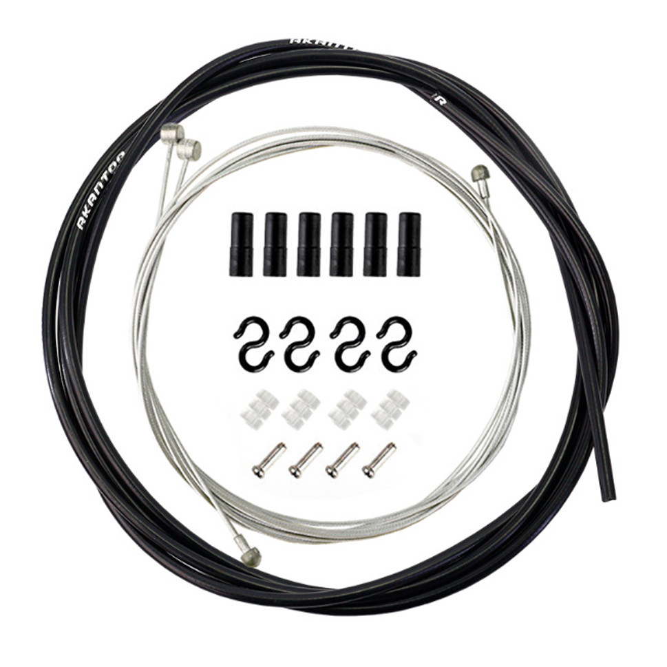 Набір гальмівних тросів із сорочкою 2 шт з кінцевиками та заглушками Feel Fit Бровари - фото 1