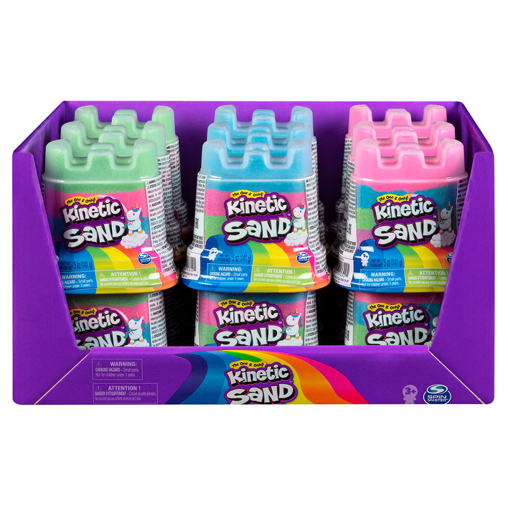 Пісок для дитячої творчості - KINETIC SAND МІНІ-ФОРТЕЦЯ (різнокольоровий, 141 g) Дніпро - фото 7