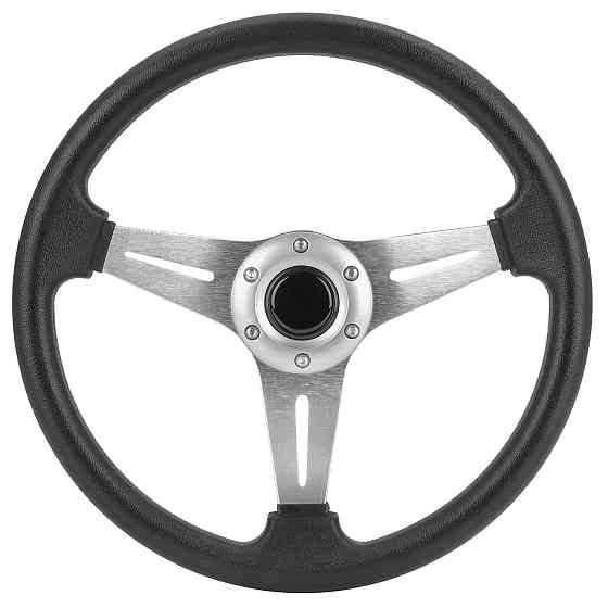 Кермове колесо 13.5 алюміній сріблясте ААА Тайвань Київ