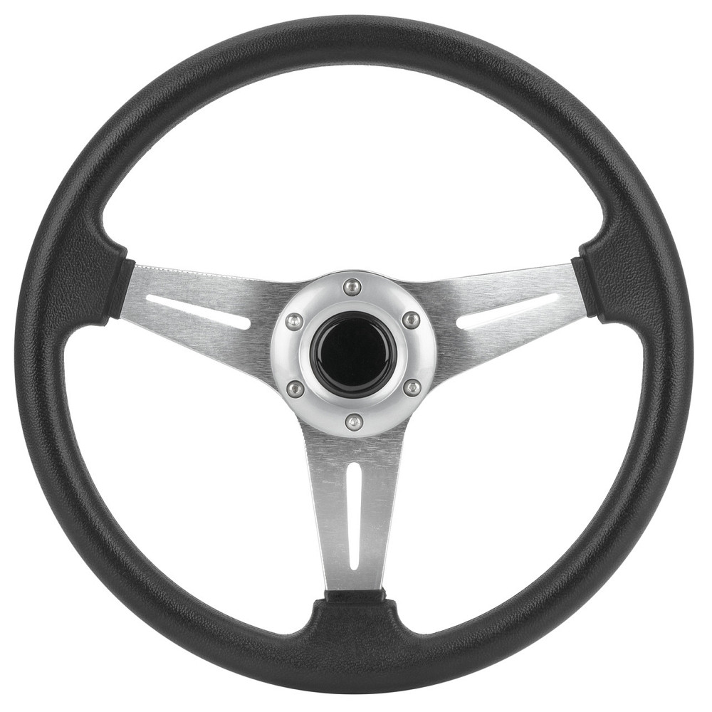 Кермове колесо 13.5 алюміній сріблясте ААА Тайвань Черкаси - фото 1