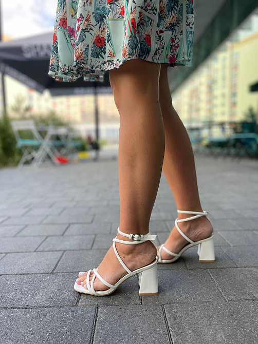 Meideli Босоніжки жіночі MEIDELI H008H-3 білі (літо, екошкіра) (5808) 40 Коломия - фото 1