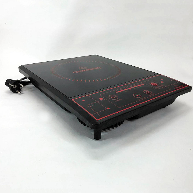 Маленькі електричні плити Crownberg CB-1322, Плита переносна для дому, Плита підлогова потужна DU-53 Івано-Франківськ - фото 1