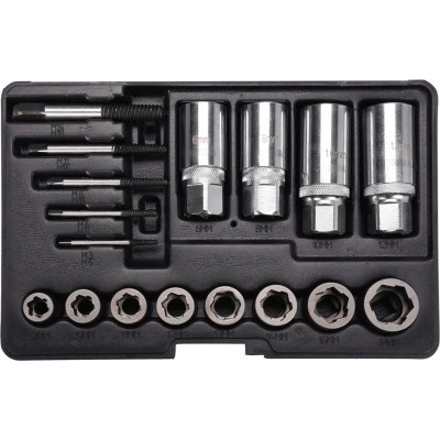 Екстрактор Yato YT-06033 набір 17шт (YT-06033) Вінниця - фото 1