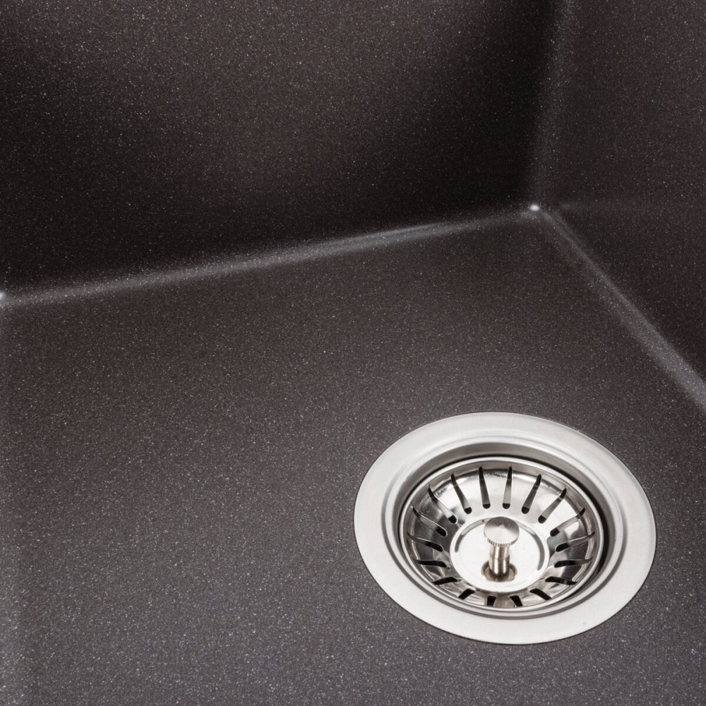 PLATINUM Гранітна мийка для кухні Platinum 5851 ARIA матовий Гренадін Київ - фото 5