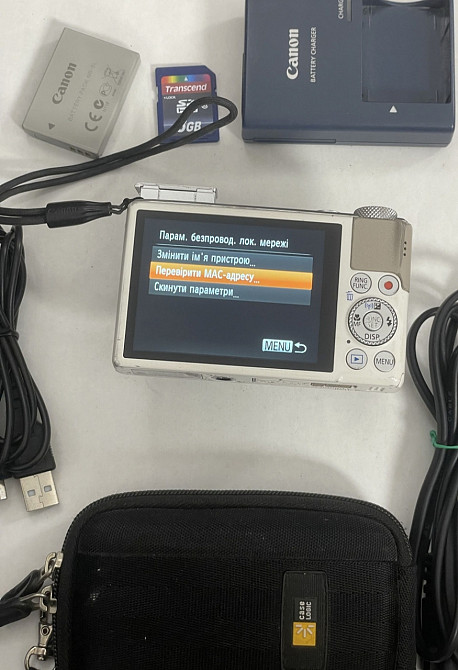 Фотоапарат Canon Power Shot Wi-Fi S110 Київ - фото 4