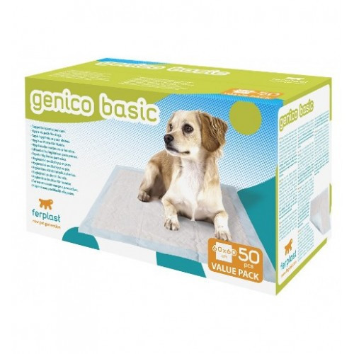 Пелёнки для собак с клейкими краями Ferplast Genico (Ферпласт Генико) 50, 60 x h 60 cm - GENICO BASIC Запорожье - изображение 1