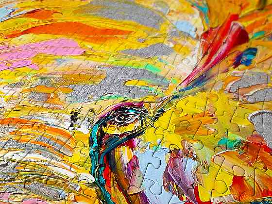 Пазл Різнокольоровий слон - Colorful Elefant (Enjoy-1413) Киев