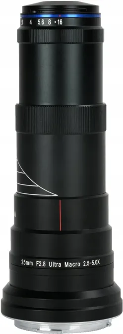 Об'єктив Laowa 25mm f/2.8 2.5-5X Ultra Macro (Nikon F) Київ - фото 1