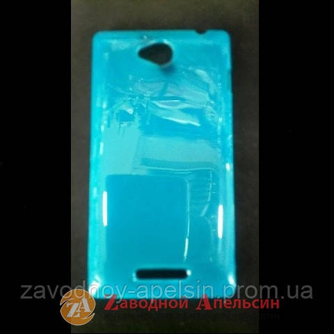 Sony Xperia C S39h C2305 захисний чохол Cover blue Одеса - фото 1